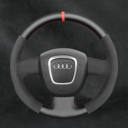 Steering Wheel Cover For Audi A4 B8 2005 - 2012 - Mewantx