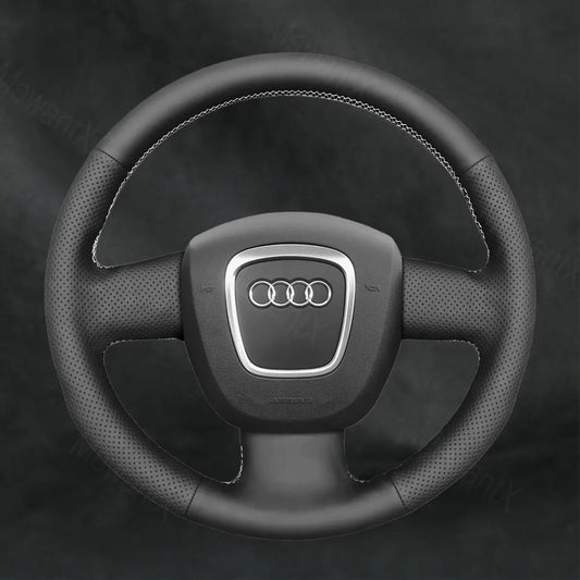 Steering Wheel Cover For Audi A4 B8 2005 - 2012 - Mewantx