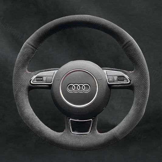 Steering Wheel Cover For Audi A5 2013 - 2017 - Mewantx