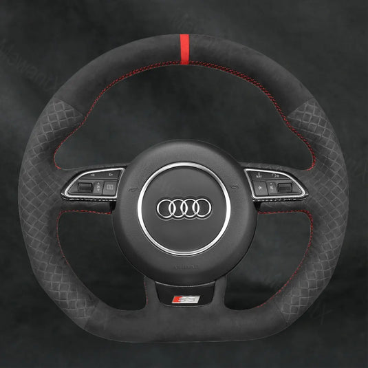 Steering Wheel Cover For Audi A5 2013 - 2017 - Mewantx