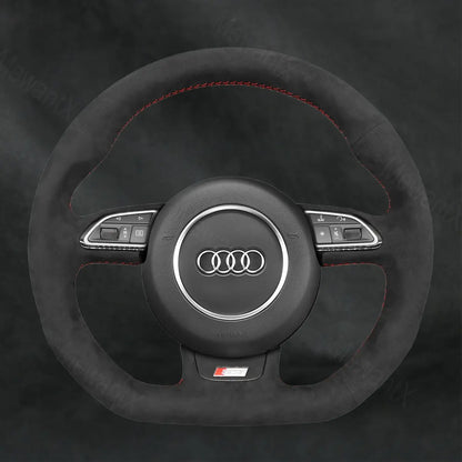 Steering Wheel Cover For Audi A5 2013 - 2017 - Mewantx