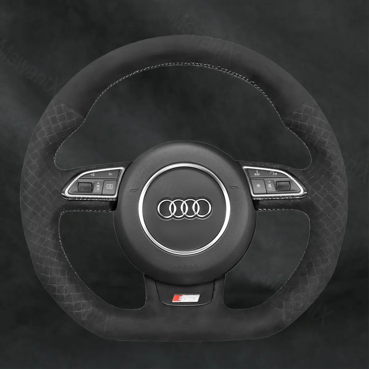 Steering Wheel Cover For Audi A5 2013 - 2017 - Mewantx