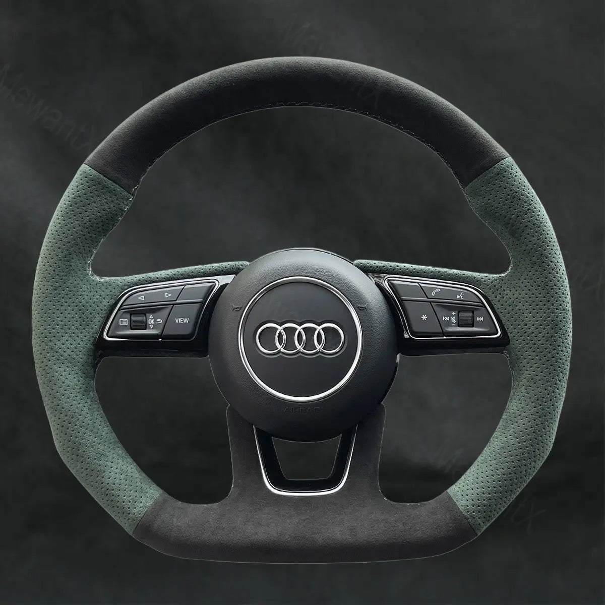 Steering Wheel Cover For Audi A5 8W6 S5 8W6 2016 - 2022 - Mewantx