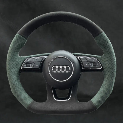 Steering Wheel Cover For Audi A5 8W6 S5 8W6 2016 - 2022 - Mewantx