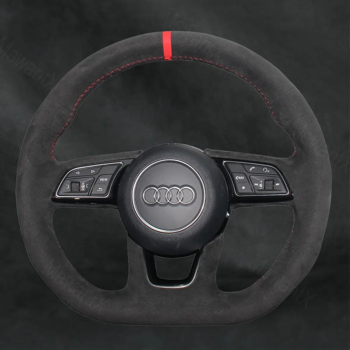 Steering Wheel Cover For Audi A5 8W6 S5 8W6 2016 - 2022 - Mewantx