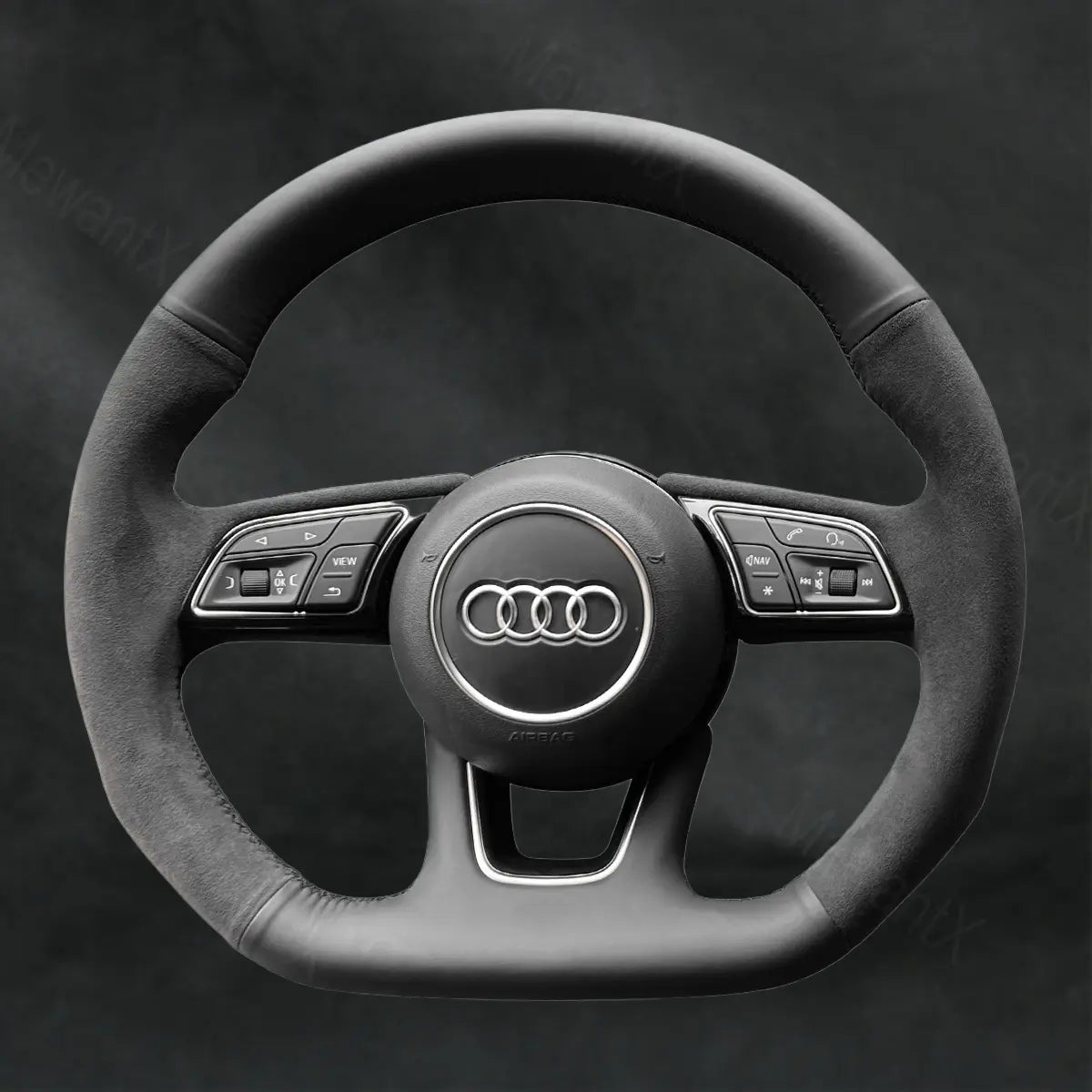 Steering Wheel Cover For Audi A5 8W6 S5 8W6 2016 - 2022 - Mewantx