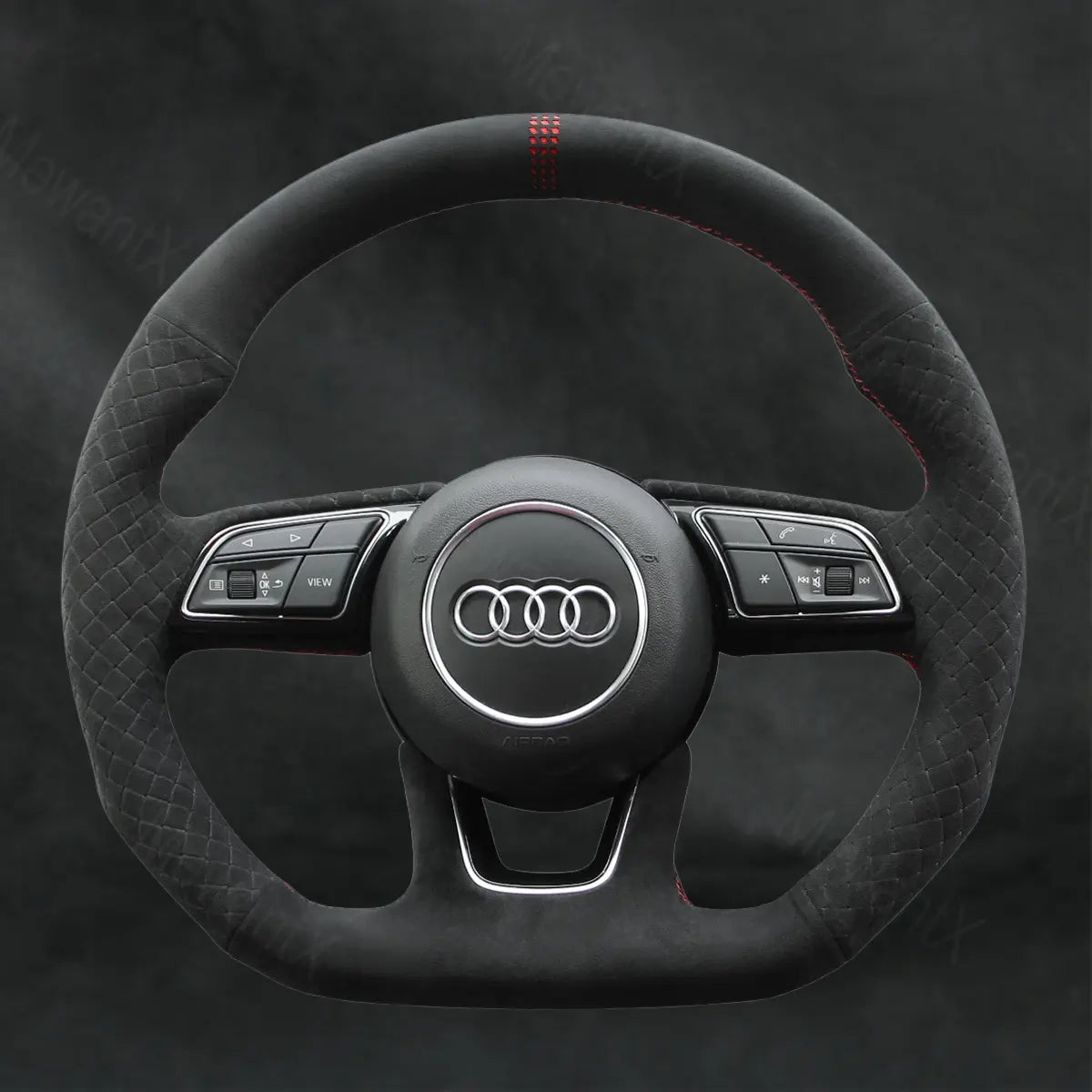 Steering Wheel Cover For Audi A5 8W6 S5 8W6 2016 - 2022 - Mewantx