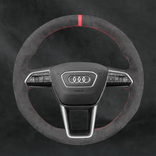 Steering Wheel Cover For Audi A6 Avant Allroad S6 RS 6 C84K 2018 - 2022 - Mewantx