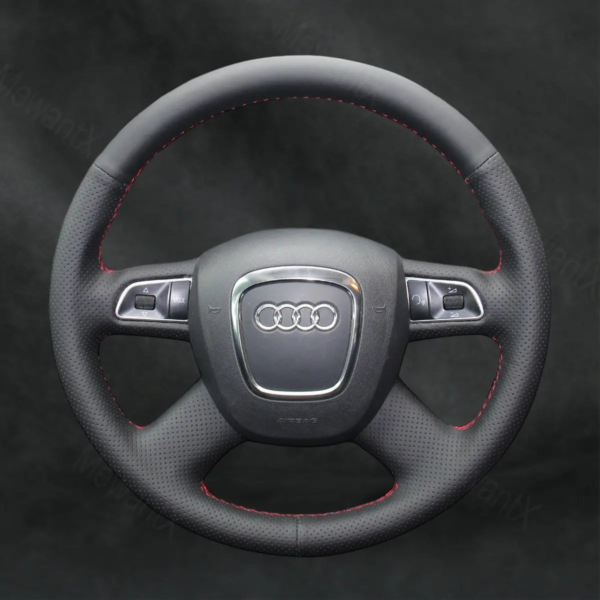 Steering Wheel Cover For Audi A6 C6 2005 - 2011 - Mewantx