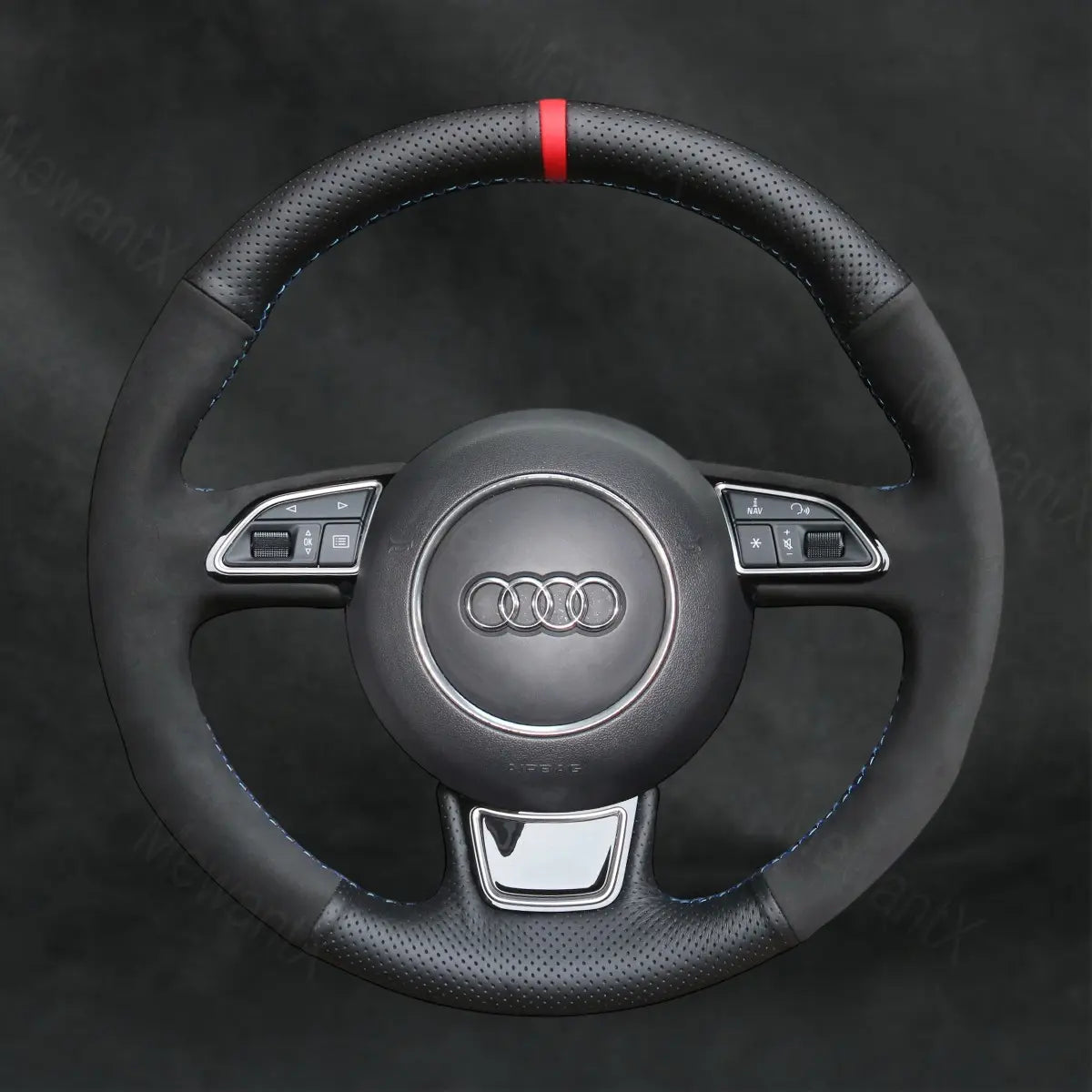 Steering Wheel Cover For Audi A7 S7 RS 7 2012-2018