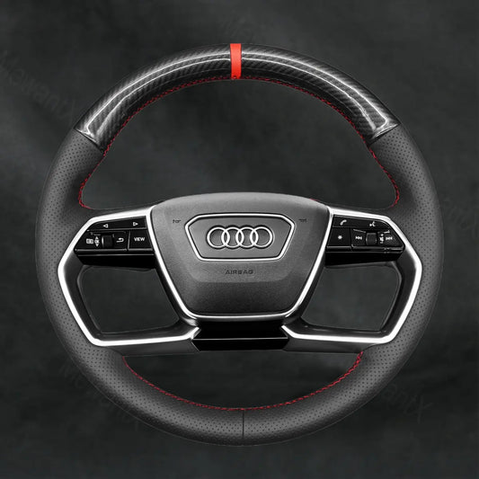 Steering Wheel Cover For Audi A8 A8L S8 ETRON 2019-2023