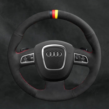 Steering Wheel Cover For Audi A8 L 2006 - 2010 - Mewantx