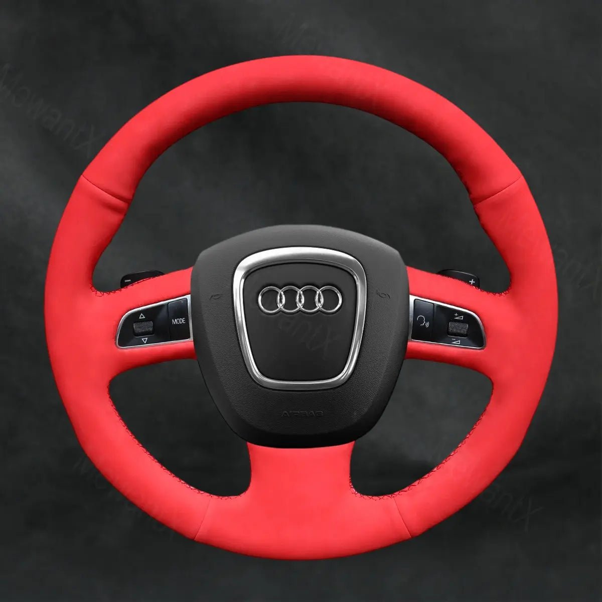 Steering Wheel Cover For Audi A8 L 2006 - 2010 - Mewantx