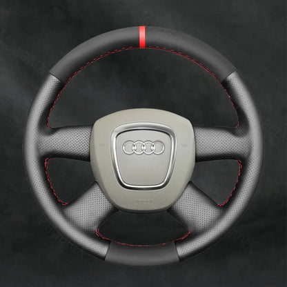 Steering Wheel Cover For Audi A8 L S8 2006 - 2010 - Mewantx