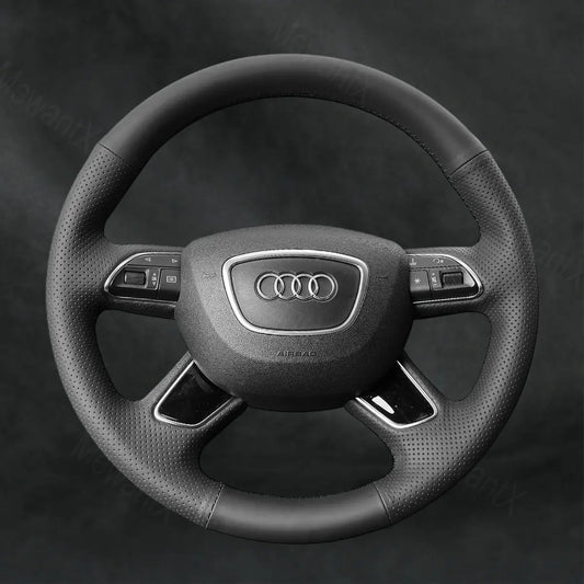 Steering Wheel Cover For Audi A8 L S8 2008 - 2018 - Mewantx