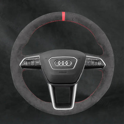 Steering Wheel Cover For Audi A8 S8 - D54N - 2022 - Mewantx
