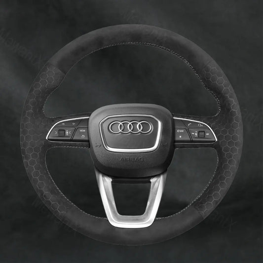 Steering Wheel Cover For Audi Q2 SQ2 2021 - 2022 - Mewantx