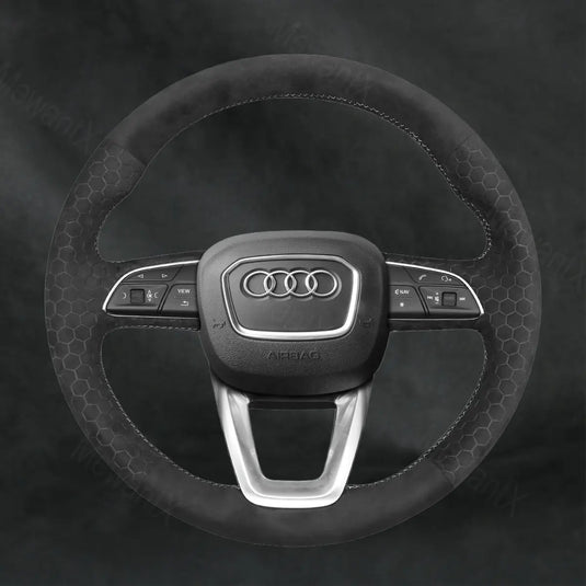 Steering Wheel Cover For Audi Q2 SQ2 2021 - 2022 - Mewantx