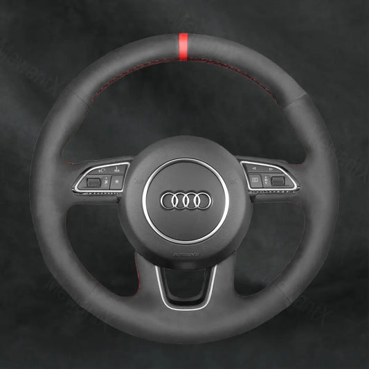 Steering Wheel Cover For Audi Q3 2015 - 2018 - Mewantx