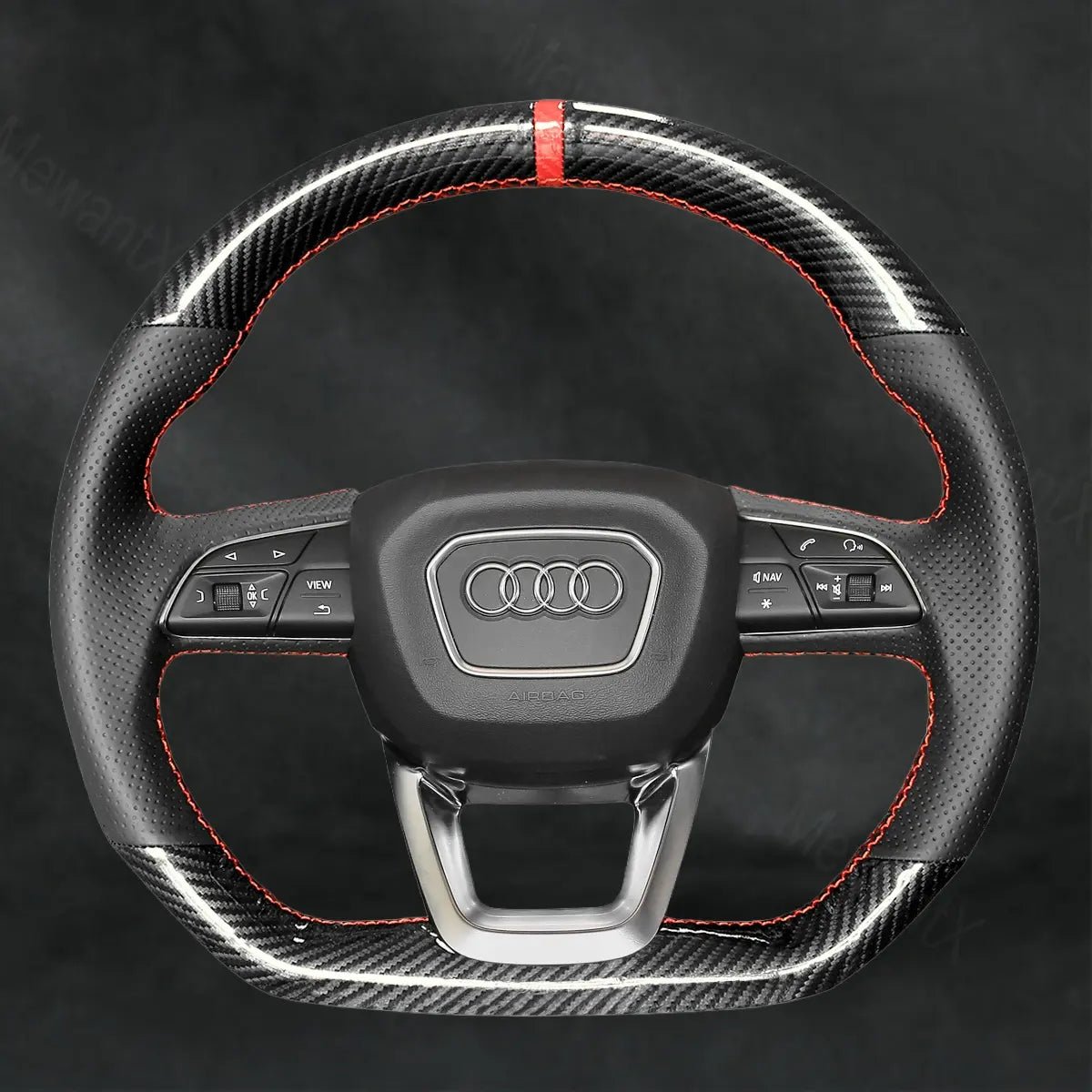 Steering Wheel Cover For Audi Q5 FY 2017 - 2022 - Mewantx
