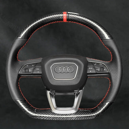 Steering Wheel Cover For Audi Q5 FY 2017 - 2022 - Mewantx