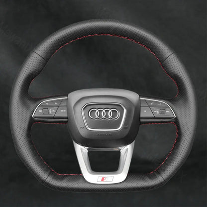 Steering Wheel Cover For Audi Q5 FY 2017 - 2022 - Mewantx