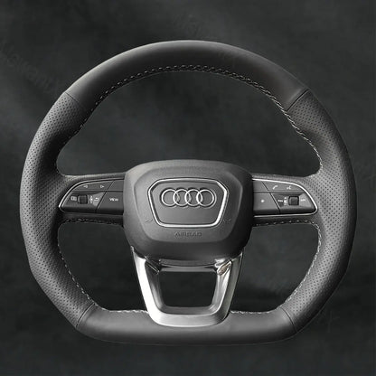 Steering Wheel Cover For Audi Q5 FY 2017 - 2022 - Mewantx