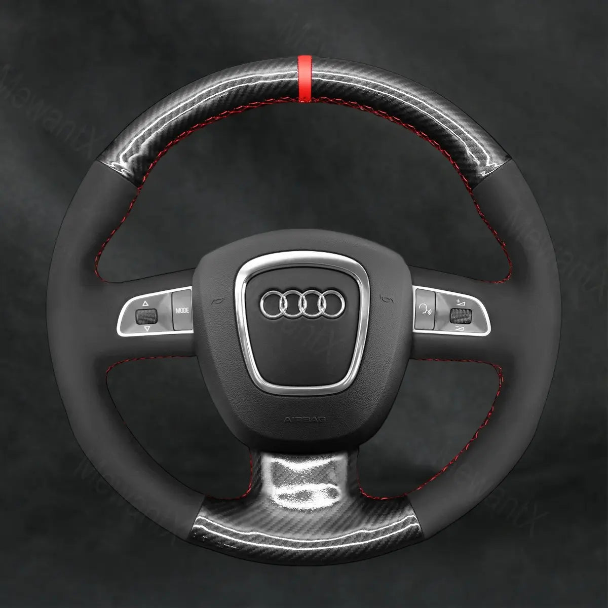 Steering Wheel Cover For Audi Q7 2007 - 2011 - Mewantx
