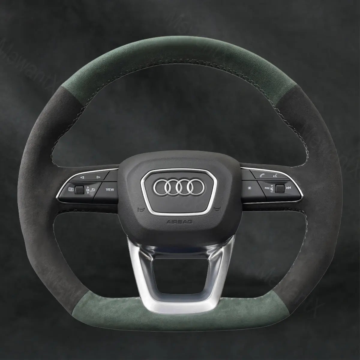 Steering Wheel Cover For Audi Q7 SQ7 4M 2015 - 2022 - Mewantx
