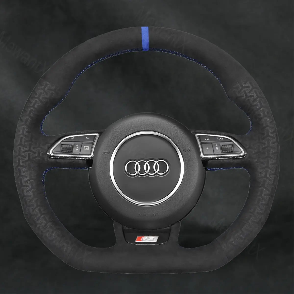 Steering Wheel Cover For Audi S3 2015 - 2016 - Mewantx