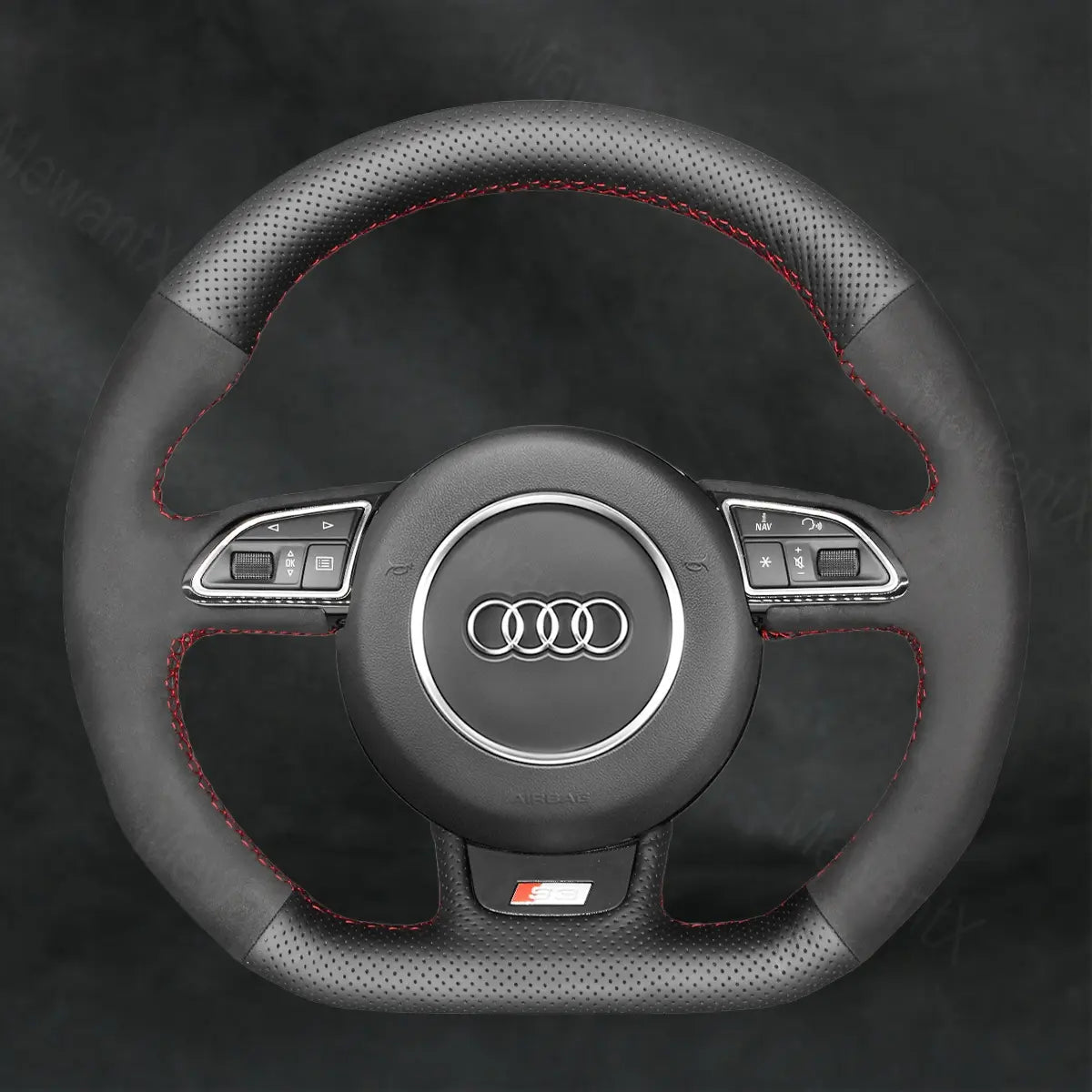 Steering Wheel Cover For Audi S3 2015 - 2016 - Mewantx