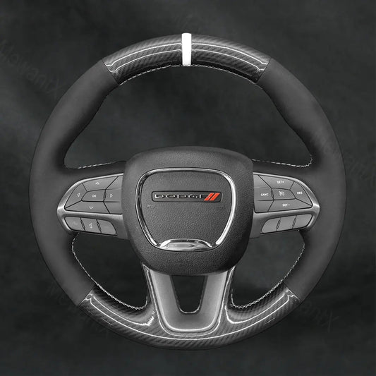Steering Wheel Cover For Dodge Charger 2015 - 2023 - Mewantx