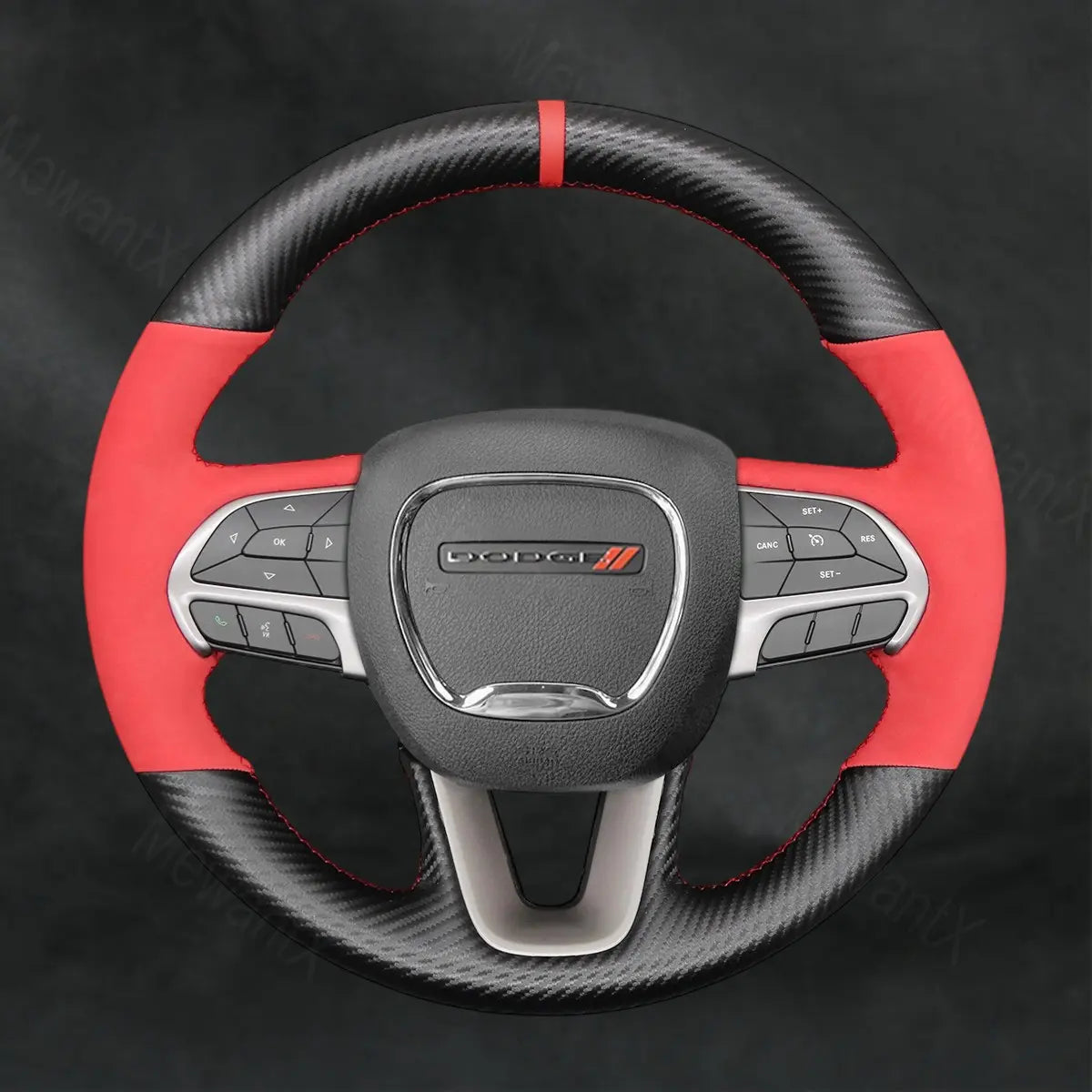 Steering Wheel Cover For Dodge Challenger 2015-2023