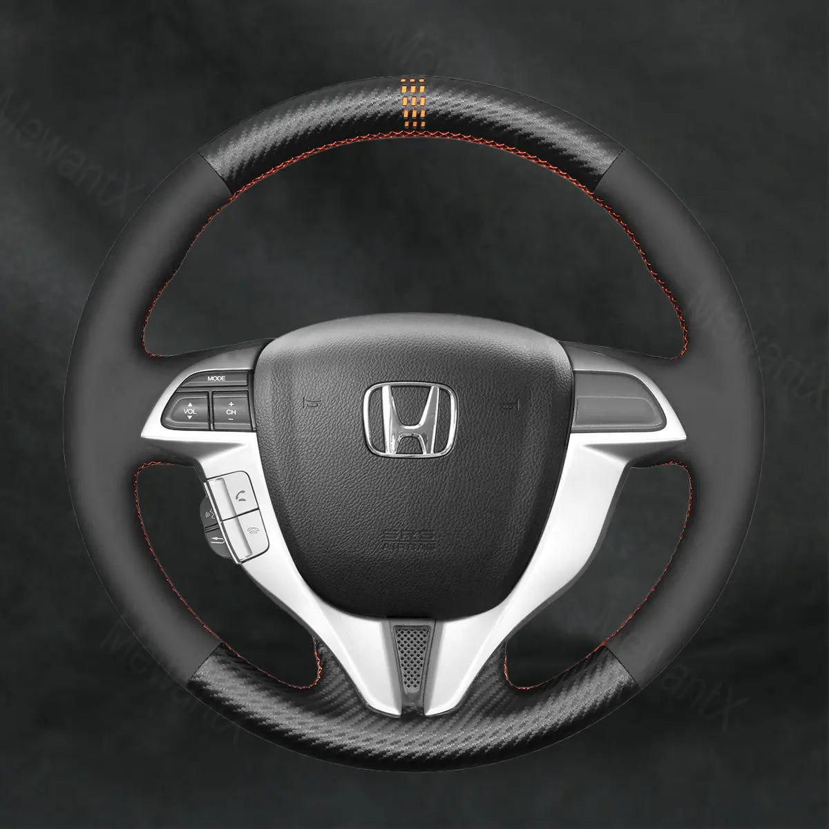 Steering Wheel Cover For For Honda Accord Coupe 8 2008 - 2012 - Mewantx