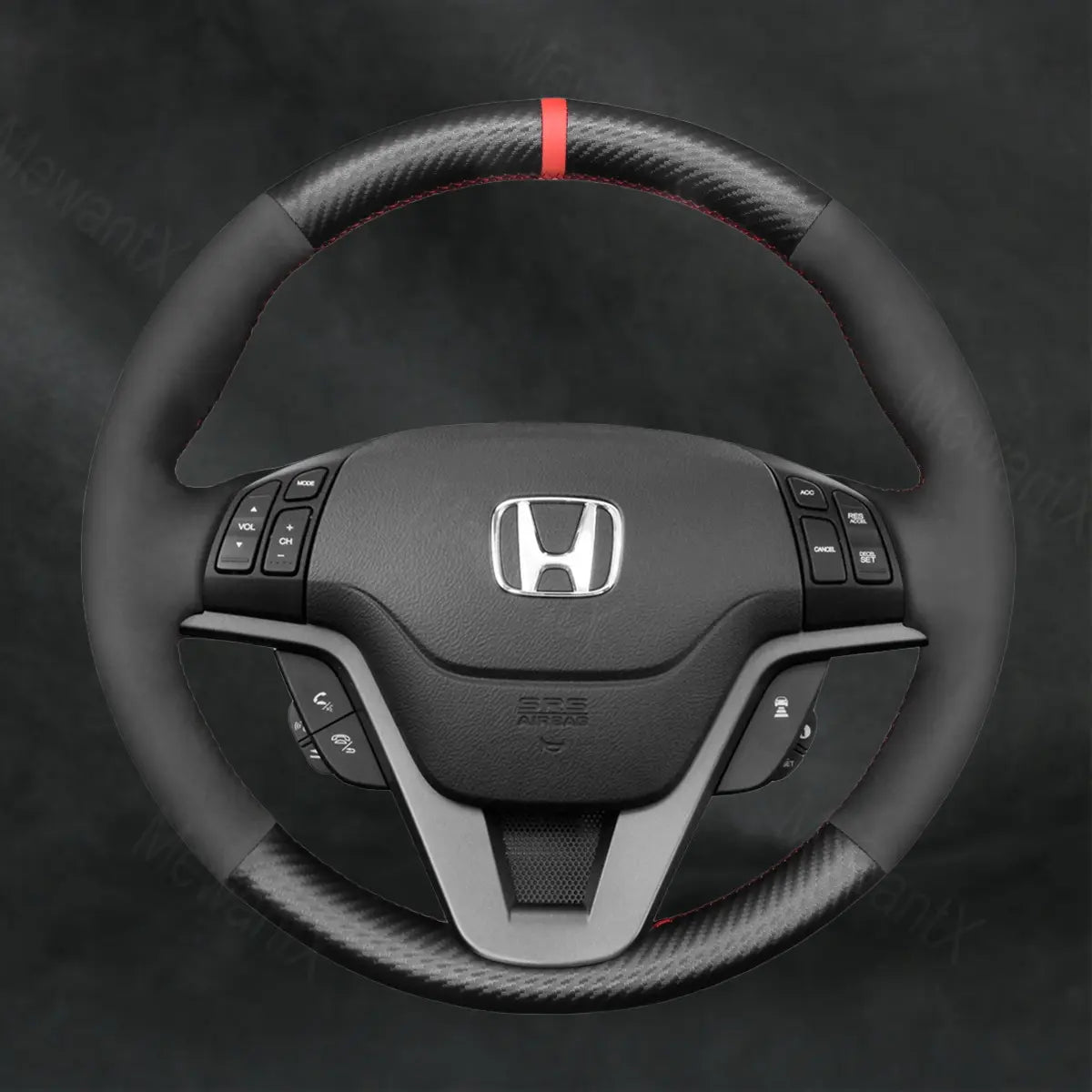Steering Wheel Cover For For Honda CR - V CRV 2006 - 2012 - Mewantx
