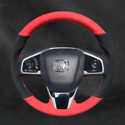 Discover MewantX Custom Steering Wheel Cover For For Honda Civic 10 2017 - 2021 Mewant delivers comfort, grip, style, protection and durable quality.
