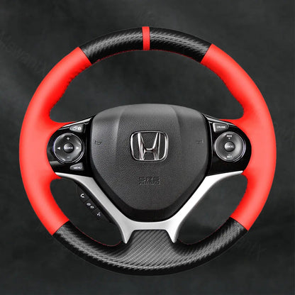 Steering Wheel Cover For For Honda Civic 9 2012 - 2017 - Mewantx