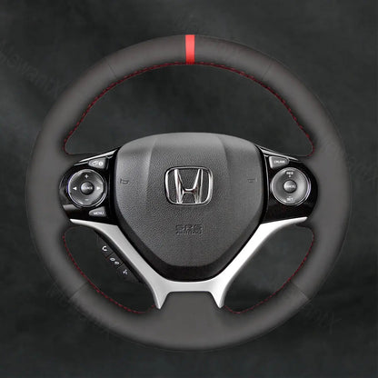 Steering Wheel Cover For For Honda Civic 9 2012 - 2017 - Mewantx