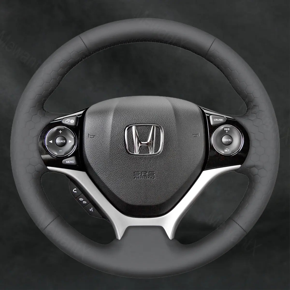 Steering Wheel Cover For For Honda Civic 9 2012 - 2017 - Mewantx