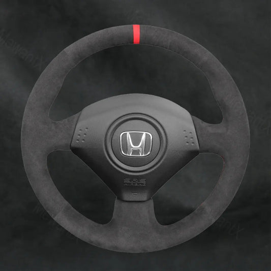 Steering Wheel Cover For For Honda Civic Type R 2001 - 2006 - Mewantx