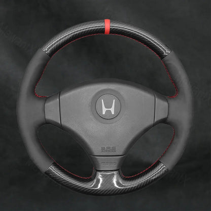 Steering Wheel Cover For For Honda Civic Type R EK9 1997 - 2000 - Mewantx