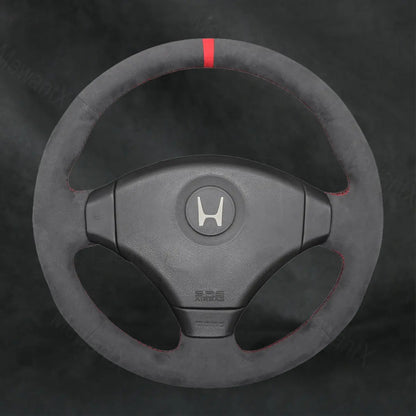 Steering Wheel Cover For For Honda Civic Type R EK9 1997 - 2000 - Mewantx