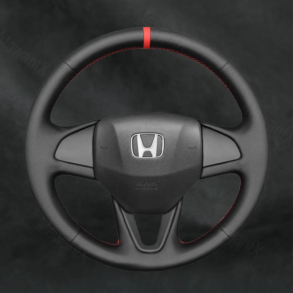 Steering Wheel Cover For For Honda Fit 2014 - Mewantx