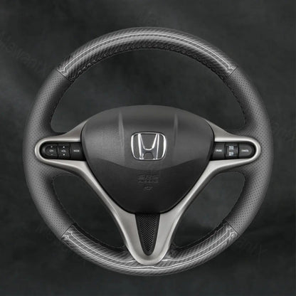 Steering Wheel Cover For For Honda Jazz 2008 - 2015 - Mewantx