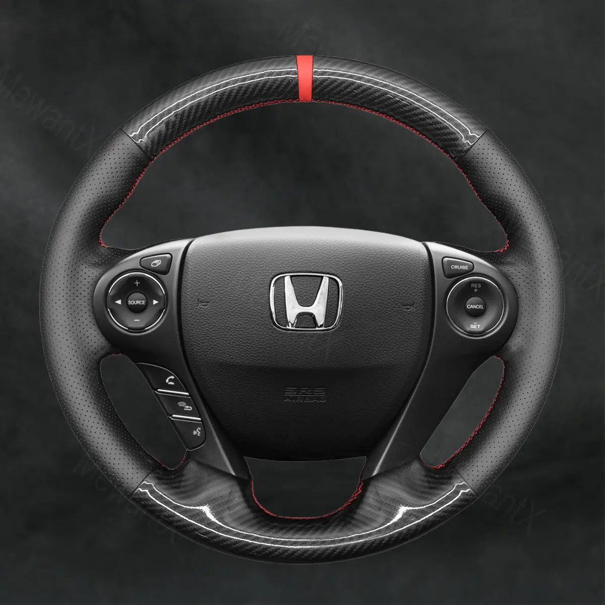 Steering Wheel Cover For For Honda Pilot 2016 - 2019 - Mewantx