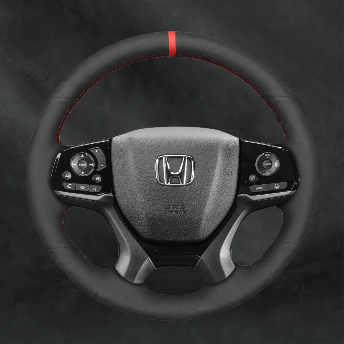 Steering Wheel Cover For For Honda Pilot 2019 - 2022 - Mewantx