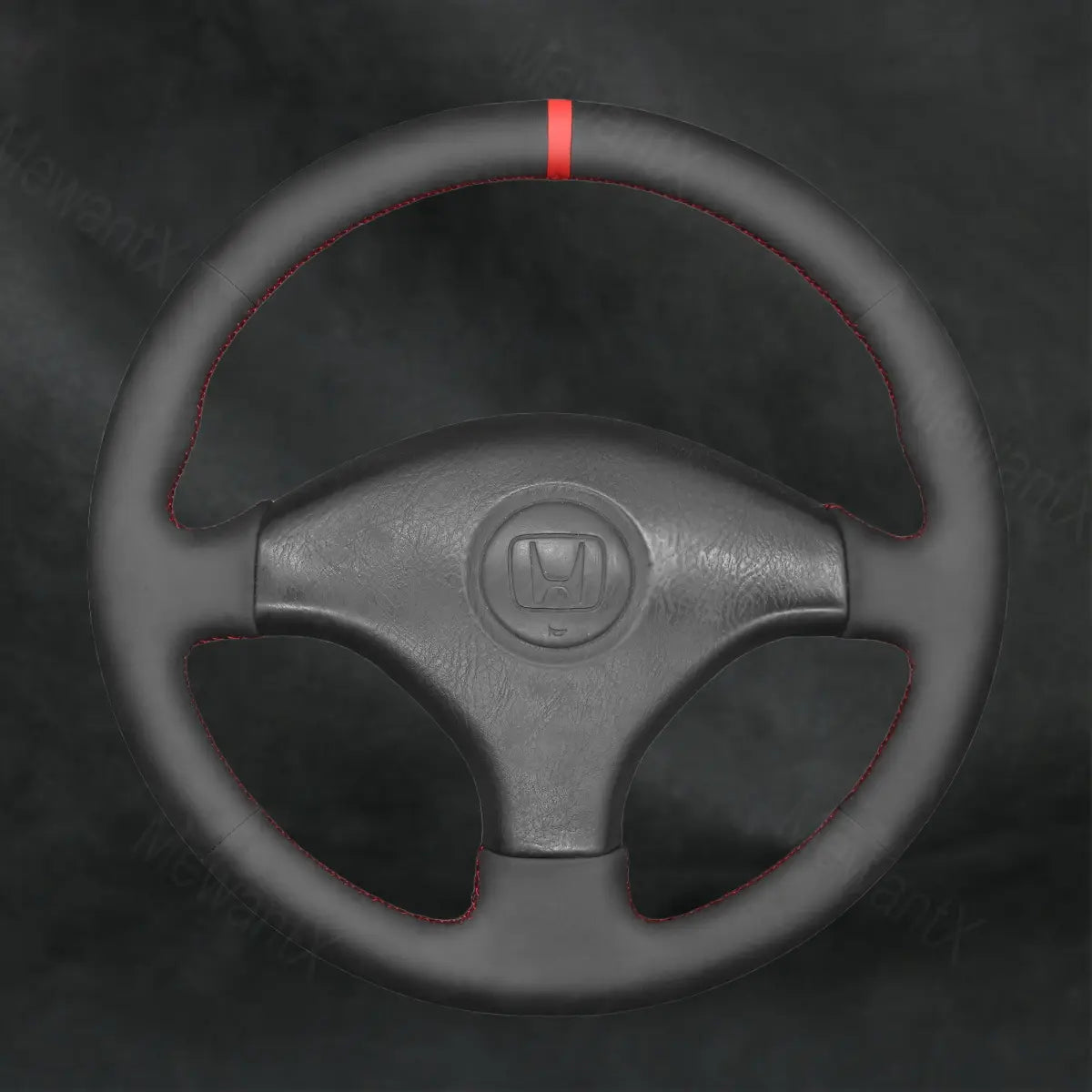 Steering Wheel Cover For For Honda Prelude Type S MK5 1997 - 2001 - Mewantx