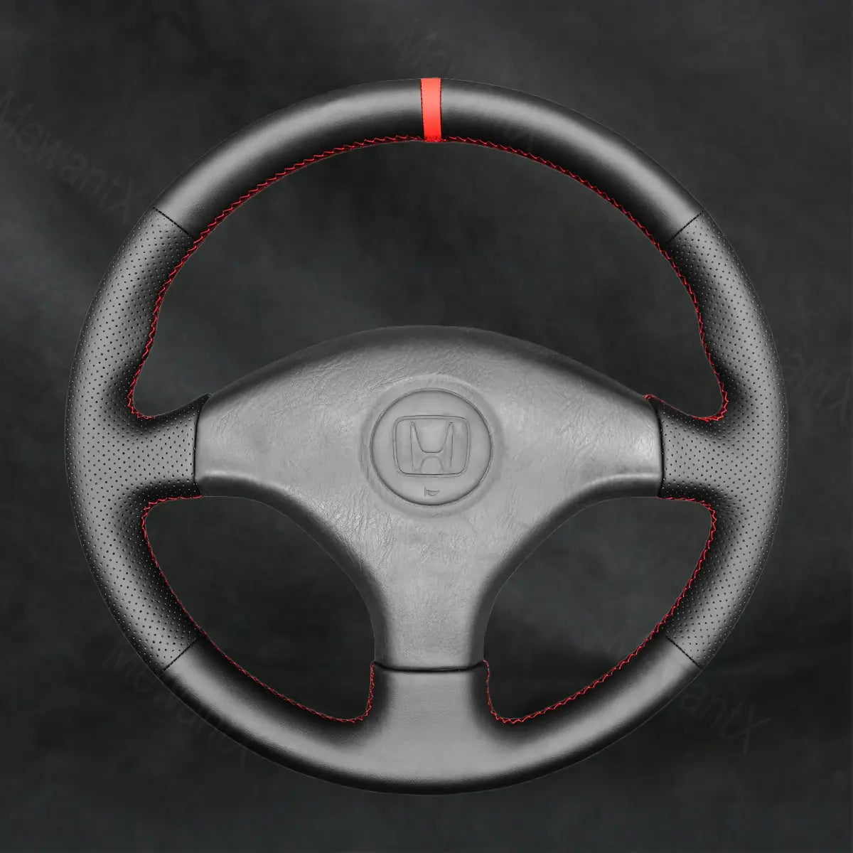 Steering Wheel Cover For For Honda Prelude Type S MK5 1997 - 2001 - Mewantx