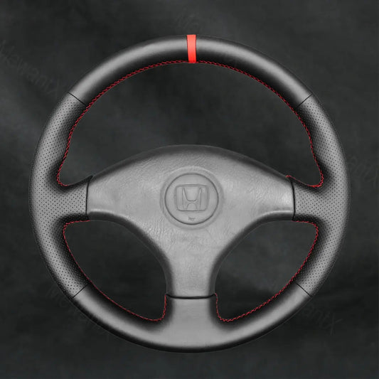 Steering Wheel Cover For For Honda Prelude Type S MK5 1997 - 2001 - Mewantx