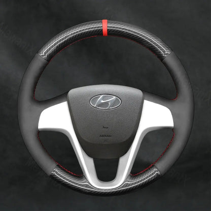 Steering Wheel Cover For Hyundai Accent 2011 - 2019 - Mewantx